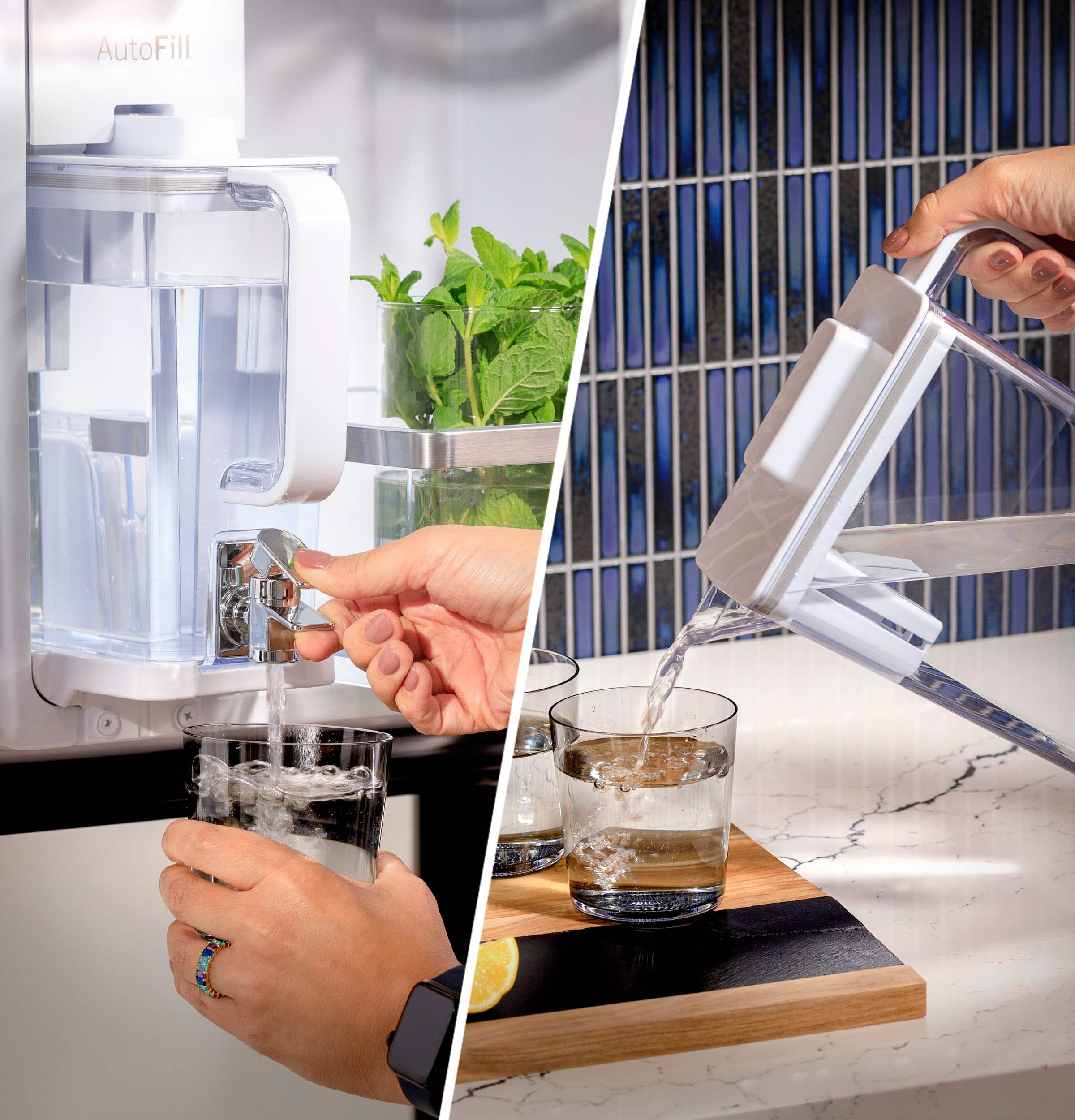 Alt View 23. GE Profile - 28 Cu. Ft. 4-Door French Door Smart Refrigerator with Fully Convertible Temperature Zone - Stainless Steel.