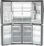 Alt View 1. GE Profile - 28 Cu. Ft. 4-Door French Door Smart Refrigerator with Fully Convertible Temperature Zone - Stainless Steel.