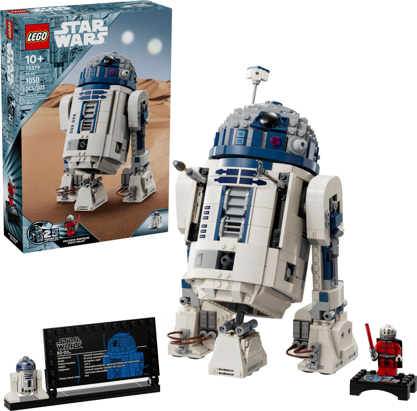 Photo 1 of Star Wars R2-D2 Buildable Toy Droid for Display and Play 75379