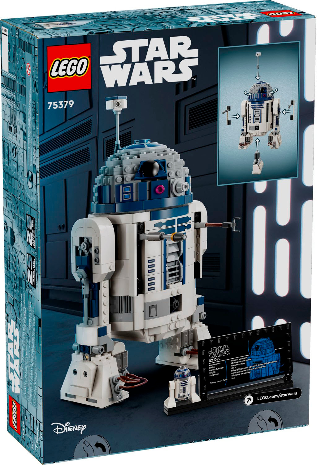 LEGO Star Wars R2-D2 Buildable Toy Droid for Display and Play