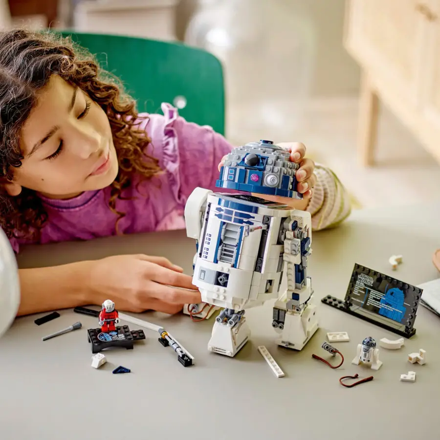Alt View 12. LEGO - Star Wars R2-D2 Buildable Toy Droid for Display and Play 75379.