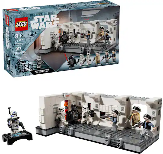 LEGO LEGO Star Wars Boarding the Tantive IV Buildable Toy Playset 75387 Multi 6470442 Best Buy