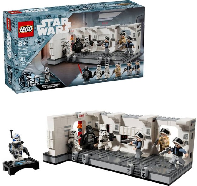 LEGO - LEGO Star Wars Boarding the Tantive IV Buildable Toy Playset 75387_0