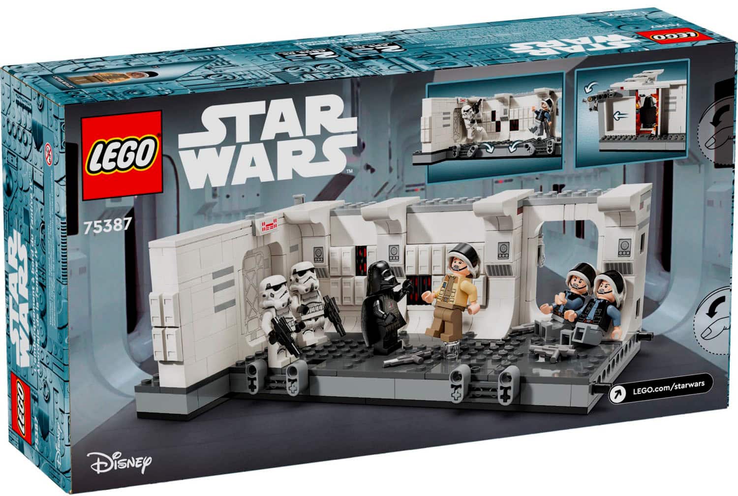 Alt View 11. LEGO - LEGO Star Wars Boarding the Tantive IV Buildable Toy Playset 75387.