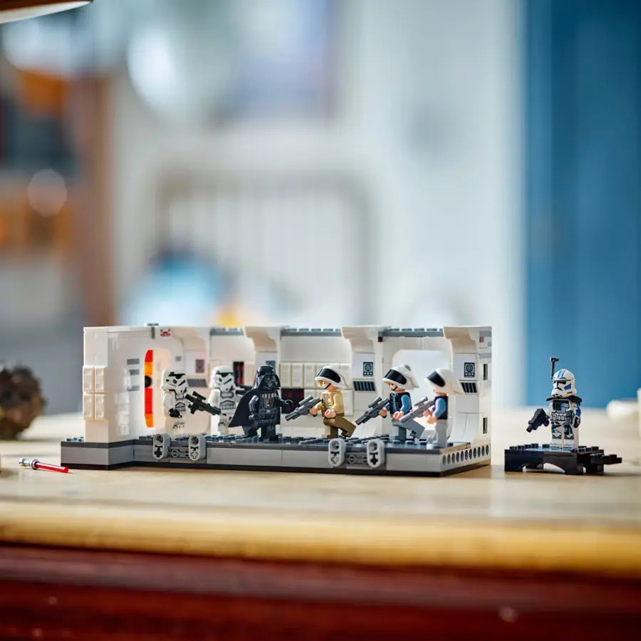 Alt View 13. LEGO - LEGO Star Wars Boarding the Tantive IV Buildable Toy Playset 75387.