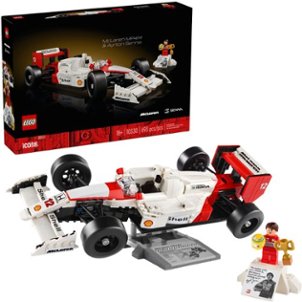 LEGO - Icons McLaren MP4/4 & Ayrton Senna Model Race Car for Adults 10330