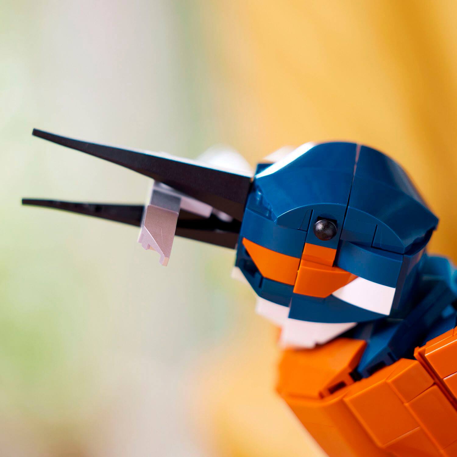 Left. LEGO - Icons Kingfisher Bird Building Set for Build and Display 10331.