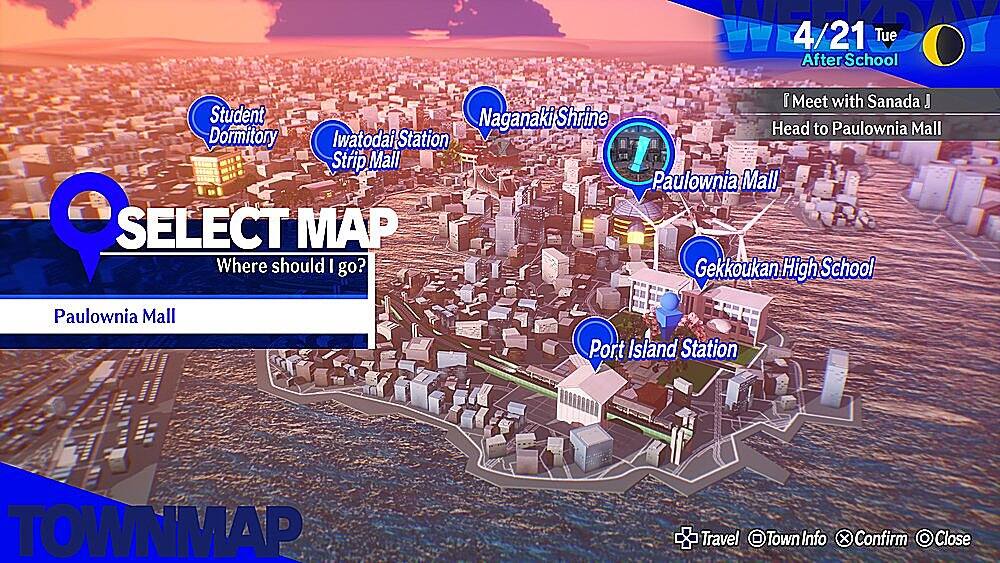 Angle. Atlus - Persona 3 Reload.