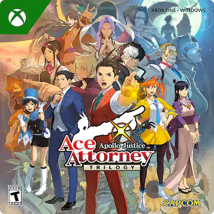Front. Capcom - Apollo Justice: Ace Attorney Trilogy. - T (Teen 13+)