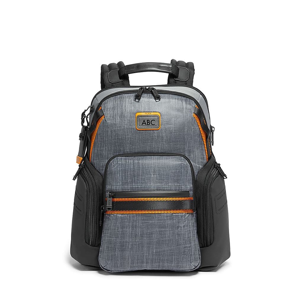 Angle. TUMI - Alpha Bravo Navigation Backpack - Steel.