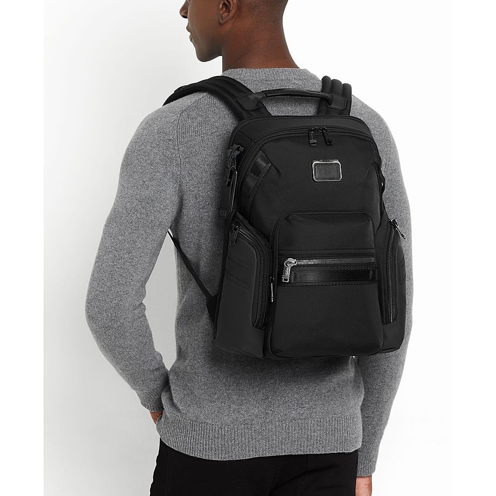 Alt View 15. TUMI - Alpha Bravo Navigation Backpack - Steel.