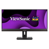 ViewSonic - VG3456A 34" IPS LCD UltraWide QHD Monitor (HDMI, DP, USB-C) - Black - Front_Zoom