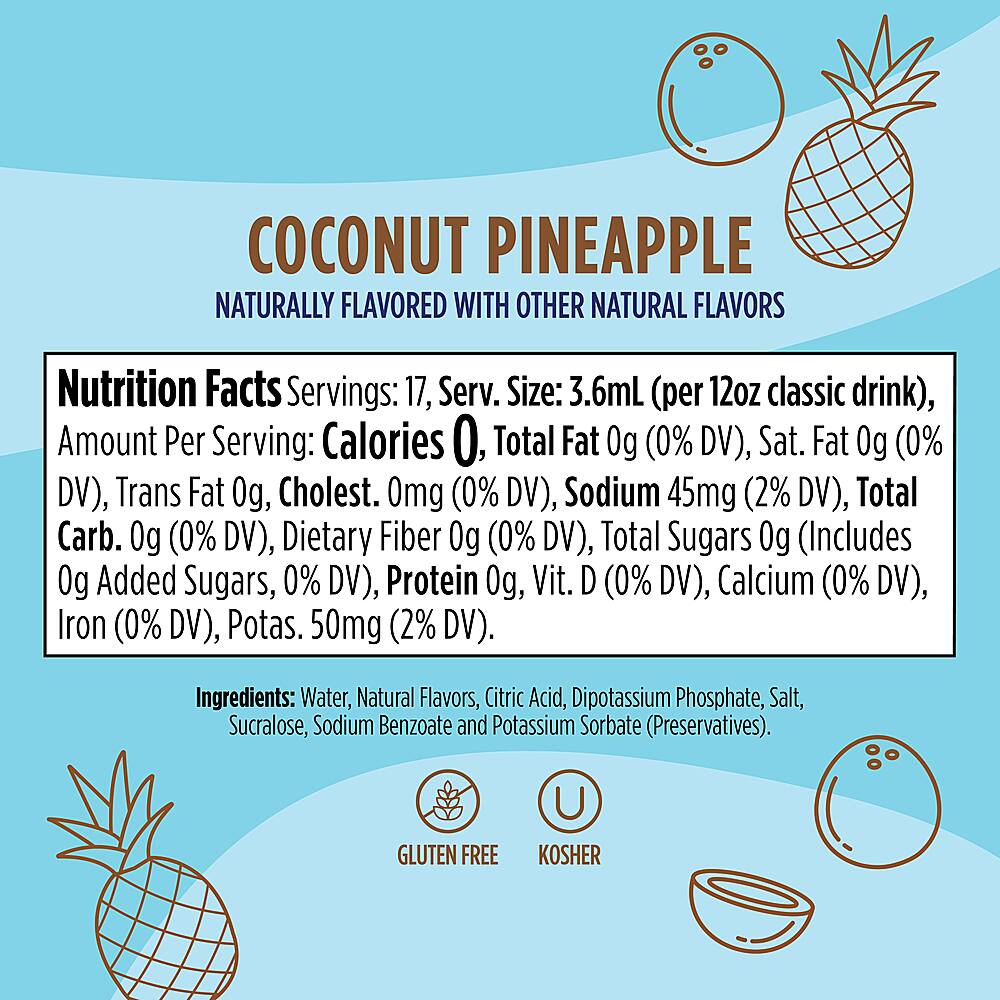 Alt View 13. Ninja - Thirsti Flavored Water Drops, Hydrate, Variety Pack, Compatible with Thirsti Sparkling & Still Drink System.