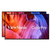 ViewSonic - ColorPro VP2468A_H2 24" LED FHD Monitor (USB, HDMI) - Black - Front_Zoom