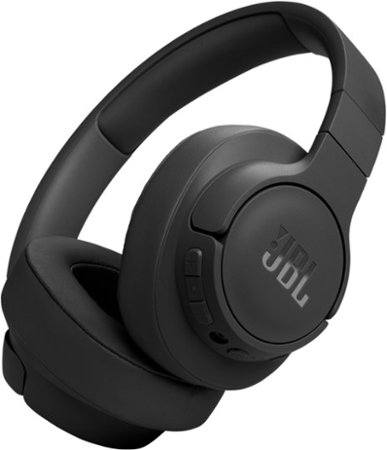 JBL - Adaptive Noise Cancelling Wireless Over-Ear Headphone - Black