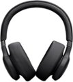 Angle. JBL - Wireless Over-Ear Headphones with True Adaptive Noise Cancelling - Black.