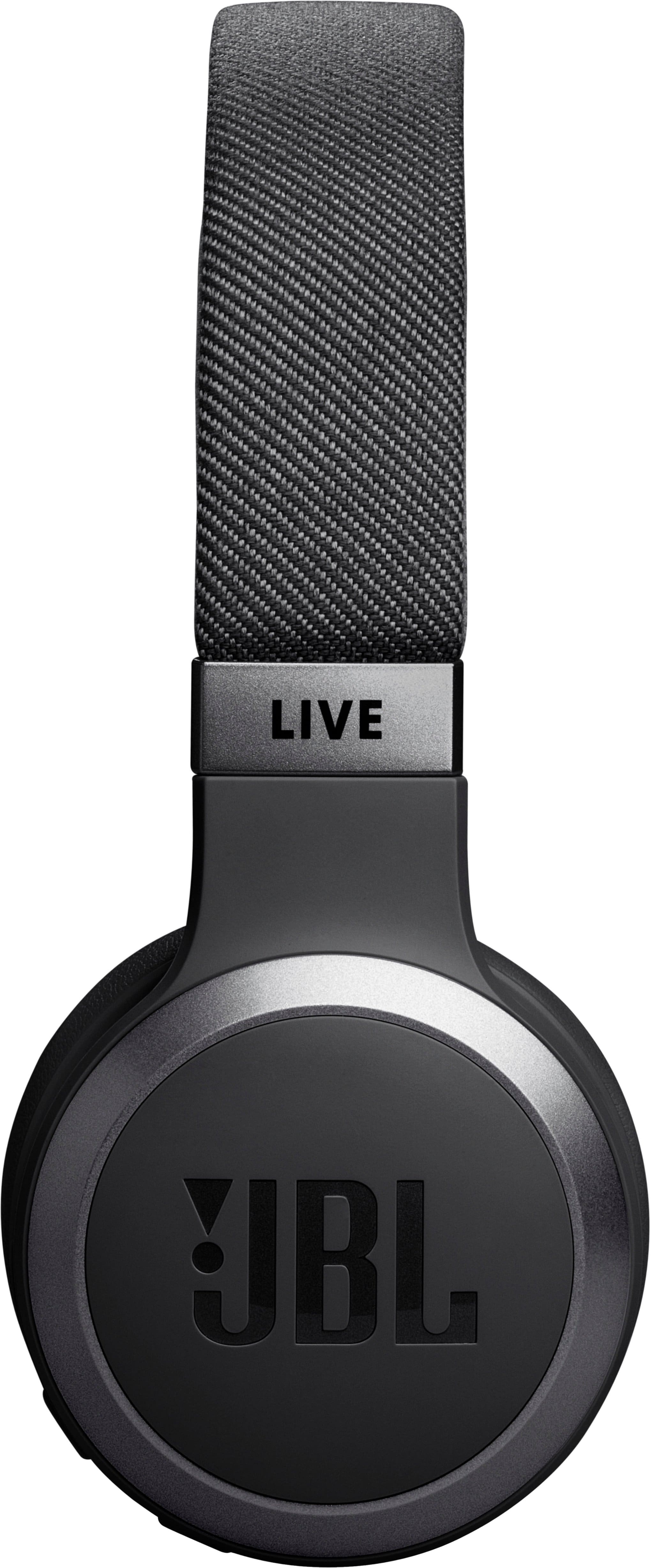 Alt View 12. JBL - Wireless On-Ear Headphones with True Adaptive Noise Cancelling - Black.
