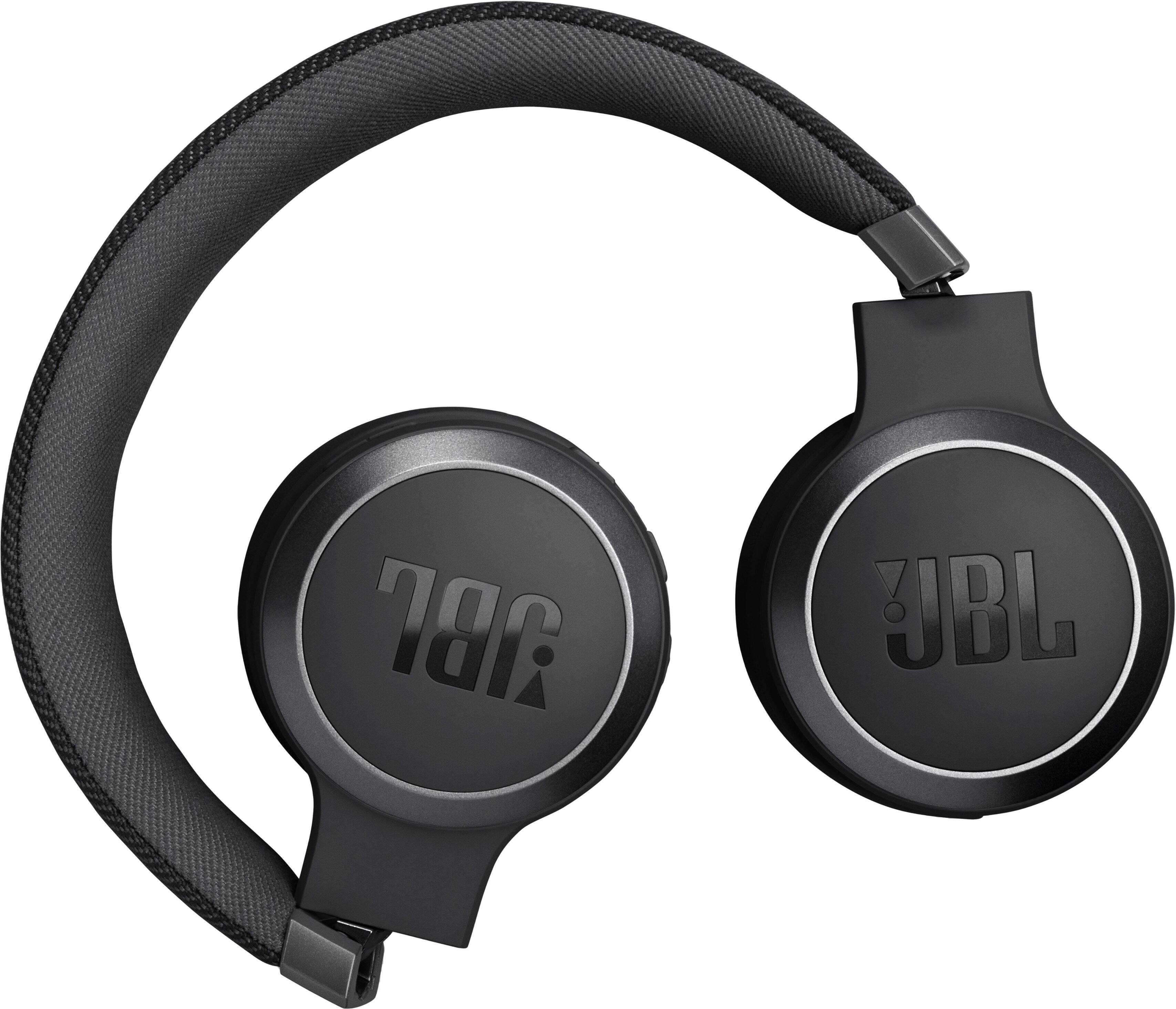 Alt View 15. JBL - Wireless On-Ear Headphones with True Adaptive Noise Cancelling - Black.
