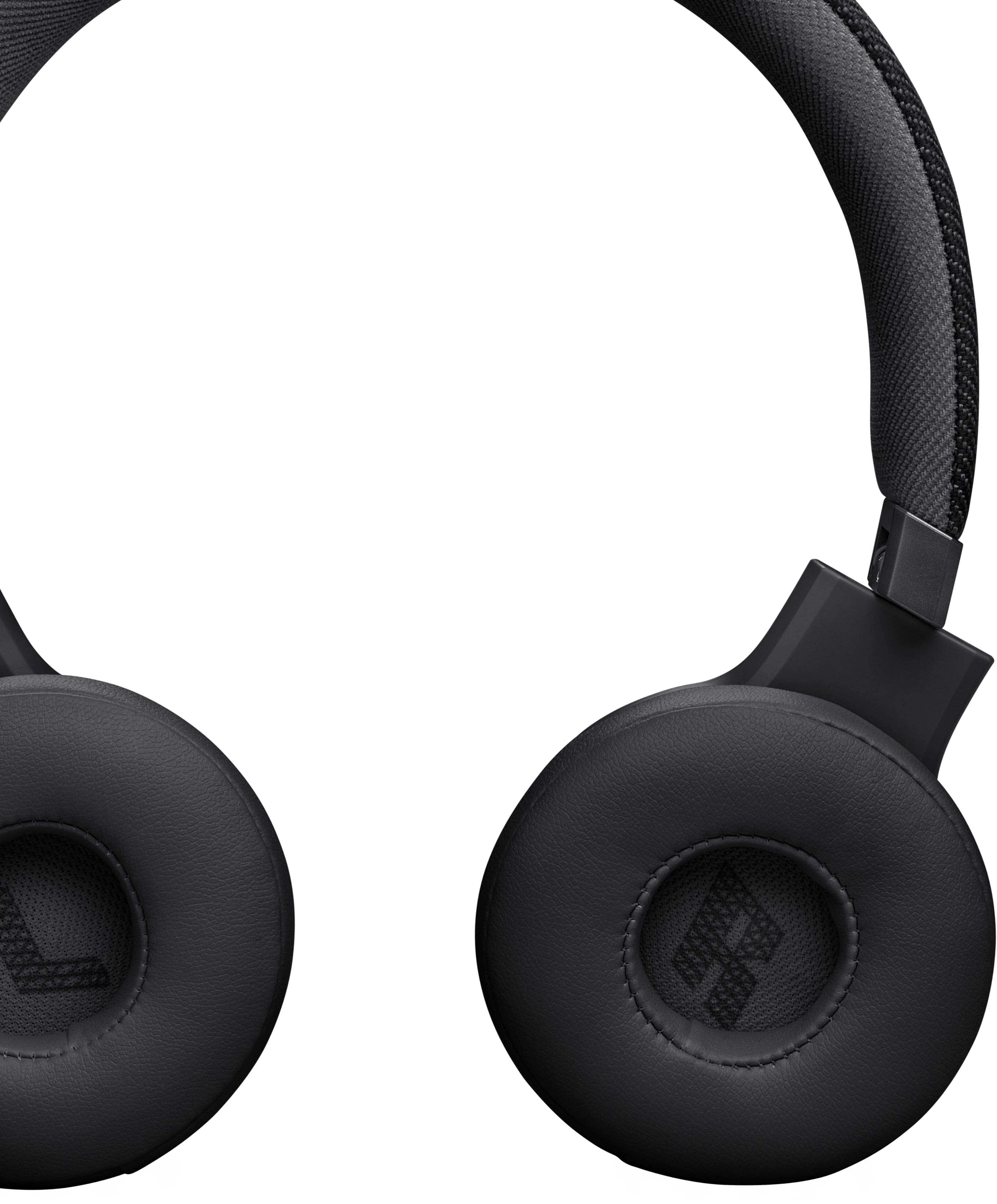 Alt View 16. JBL - Wireless On-Ear Headphones with True Adaptive Noise Cancelling - Black.