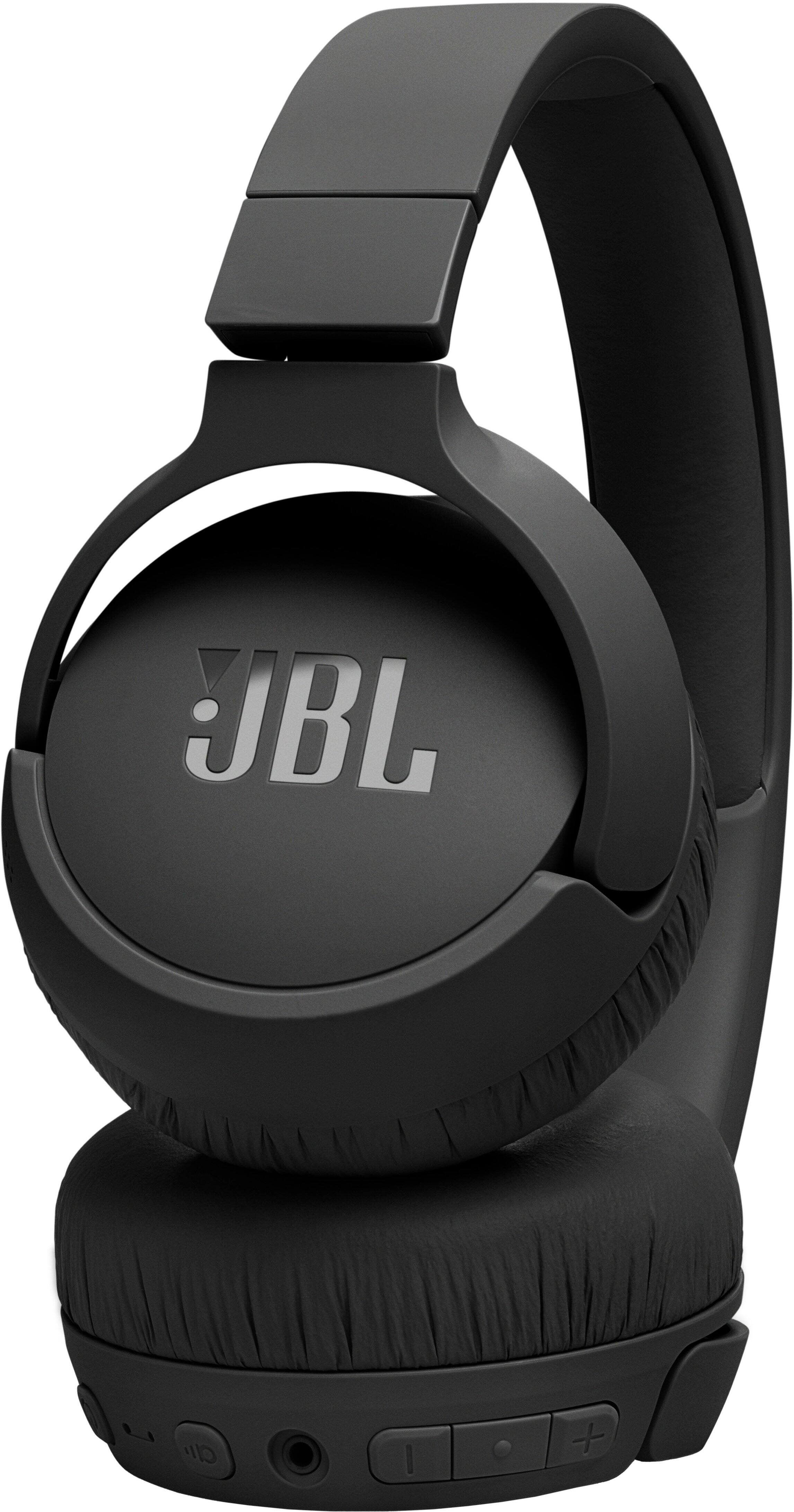 Alt View 14. JBL - Adaptive Noise Cancelling Wireless On-Ear Headphone - Black.