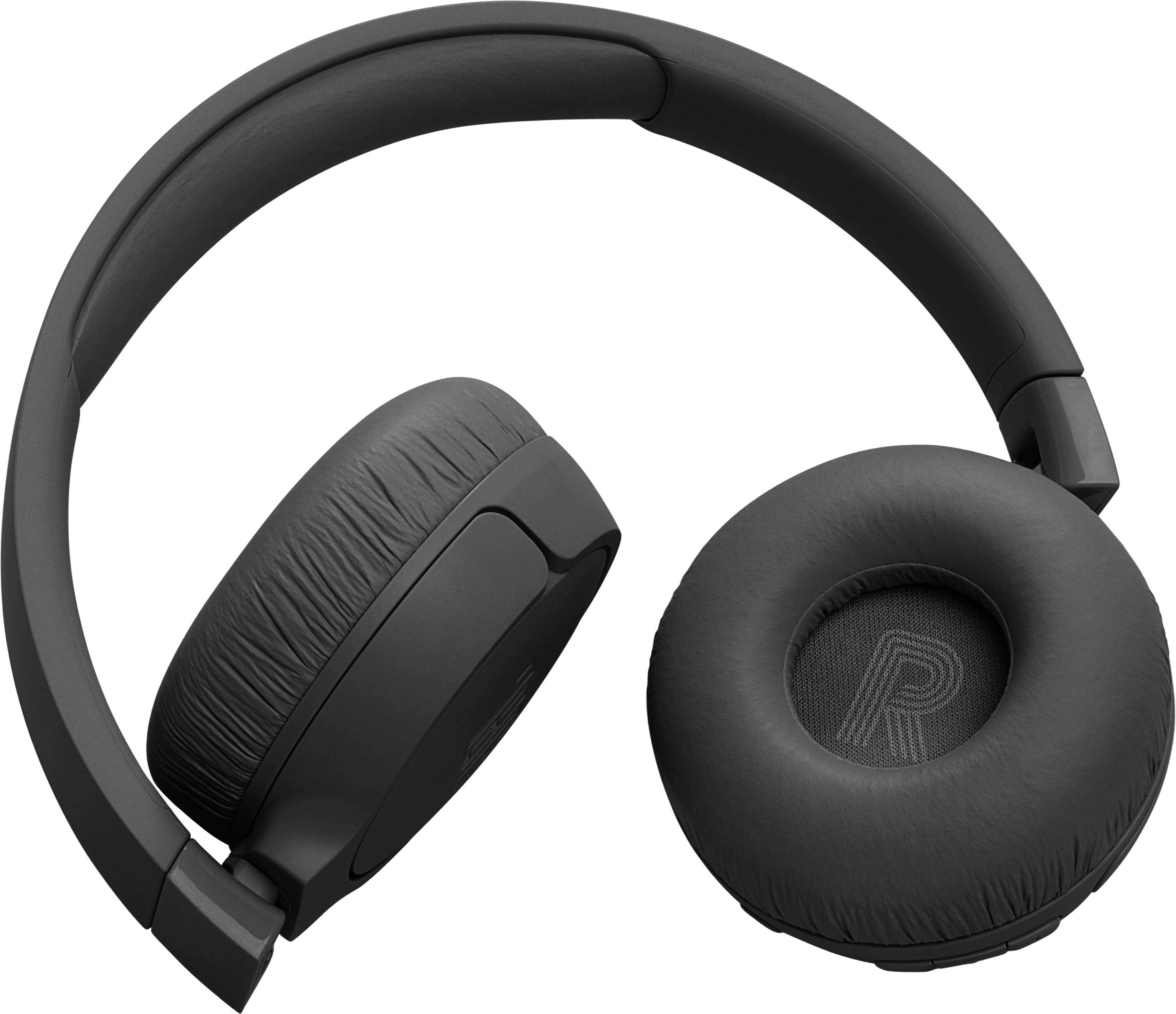 Alt View 15. JBL - Adaptive Noise Cancelling Wireless On-Ear Headphone - Black.