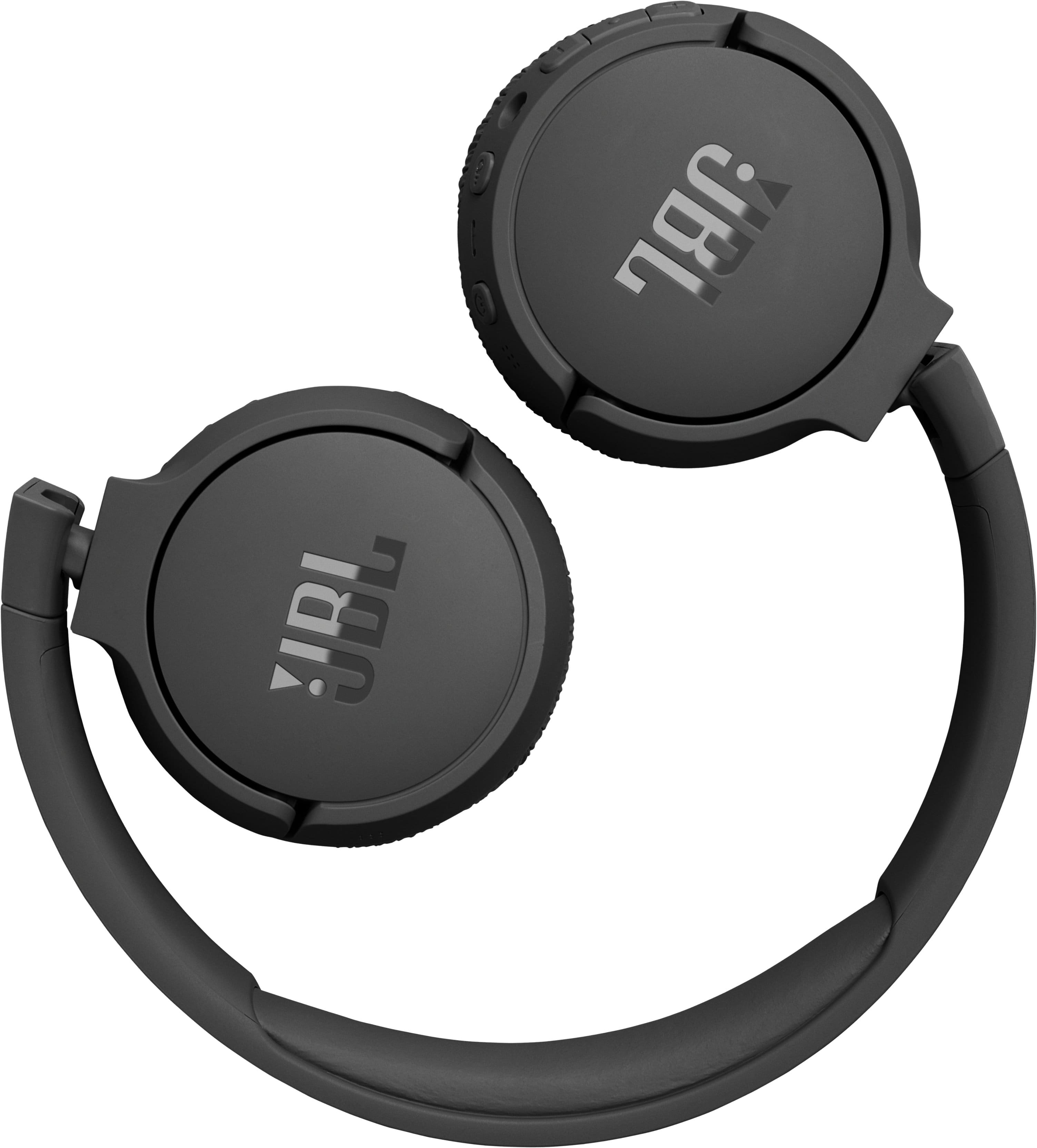 Alt View 16. JBL - Adaptive Noise Cancelling Wireless On-Ear Headphone - Black.
