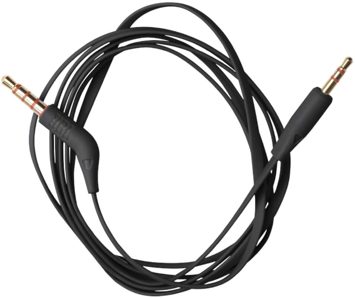 Alt View 19. JBL - Adaptive Noise Cancelling Wireless On-Ear Headphone - Black.