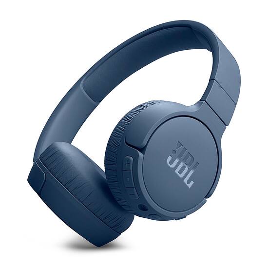 JBL Tune 670NC Adaptive Noise Cancelling Wireless On Ear Headphone Blue JBLT670NCBLUAM Best Buy