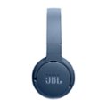 Alt View Zoom 11. JBL - Adaptive Noise Cancelling Wireless On-Ear Headphone - Blue.