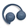Alt View Zoom 13. JBL - Adaptive Noise Cancelling Wireless On-Ear Headphone - Blue.
