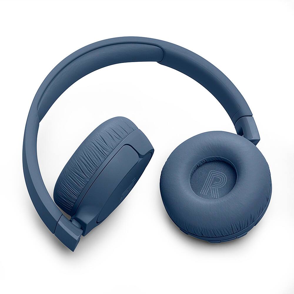 Alt View 15. JBL - Adaptive Noise Cancelling Wireless On-Ear Headphone - Blue.