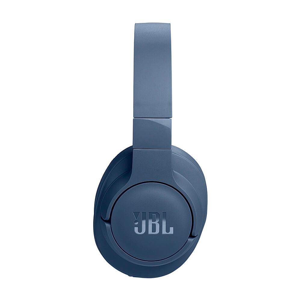 Alt View 11. JBL - Adaptive Noise Cancelling Wireless Over-Ear Headphone - Blue.