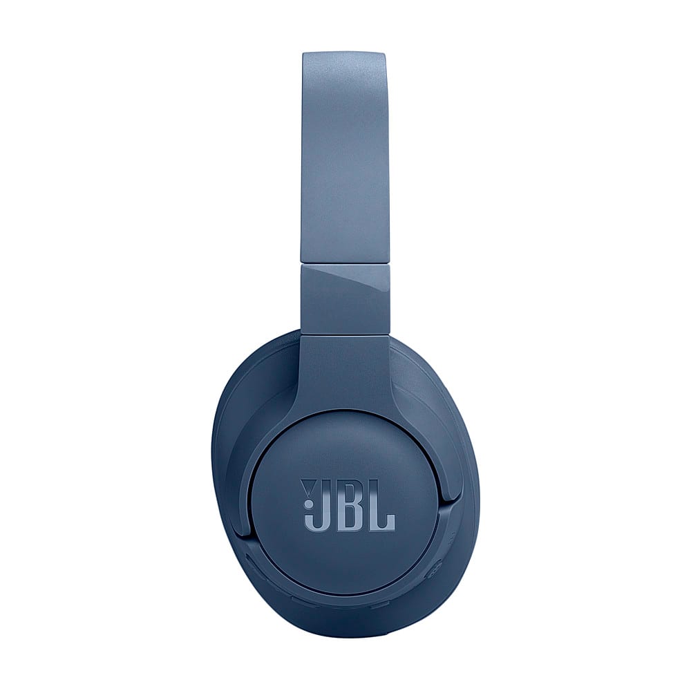 Alt View 12. JBL - Adaptive Noise Cancelling Wireless Over-Ear Headphone - Blue.