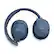 Alt View 13. JBL - Adaptive Noise Cancelling Wireless Over-Ear Headphone - Blue.
