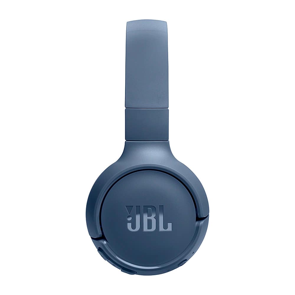 Alt View 12. JBL - TUNE520BT wireless on-ear headphones - Blue.