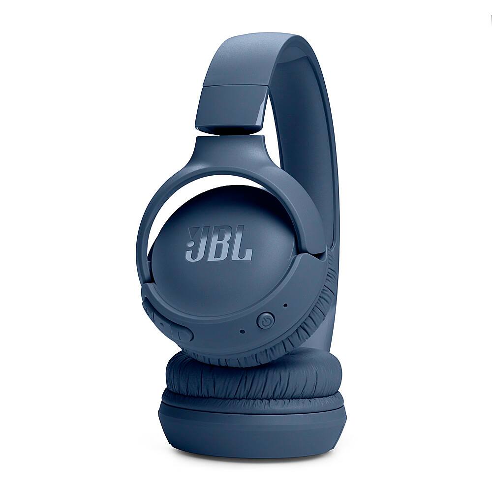 Alt View 14. JBL - TUNE520BT wireless on-ear headphones - Blue.
