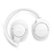 Alt View 13. JBL - Adaptive Noise Cancelling Wireless Over-Ear Headphone - White.