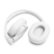 Alt View 15. JBL - Adaptive Noise Cancelling Wireless Over-Ear Headphone - White.