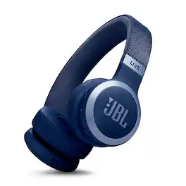 JBL - Live 670NC Wireless On-Ear Headphones with True Adaptive Noise Cancelling - 2024 - Blue
