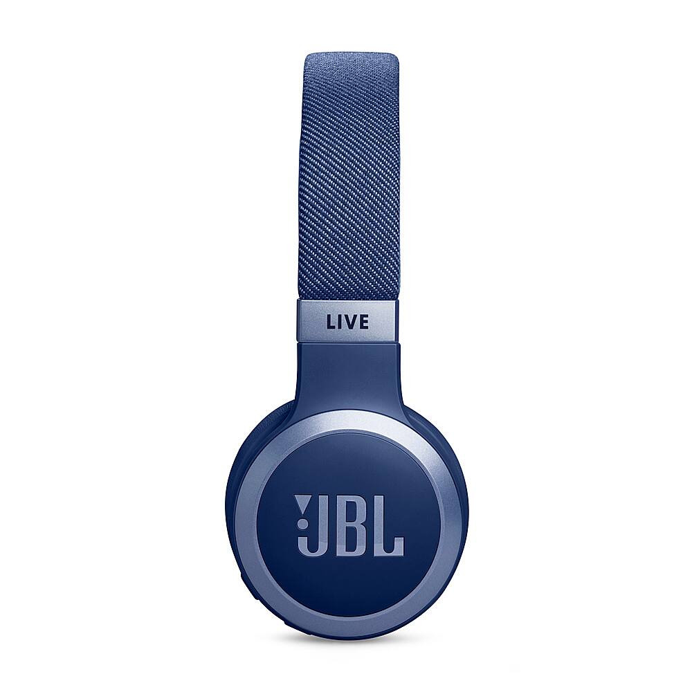 Alt View 12. JBL - Wireless On-Ear Headphones with True Adaptive Noise Cancelling - Blue.