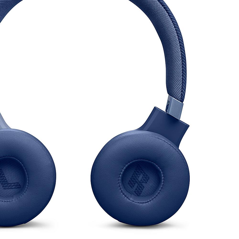 Alt View 16. JBL - Wireless On-Ear Headphones with True Adaptive Noise Cancelling - Blue.