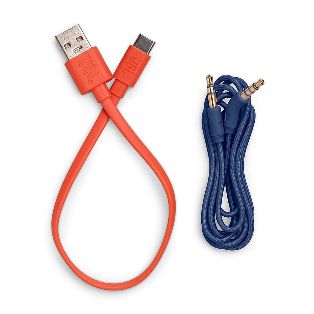 Alt View 17. JBL - Wireless On-Ear Headphones with True Adaptive Noise Cancelling - Blue.