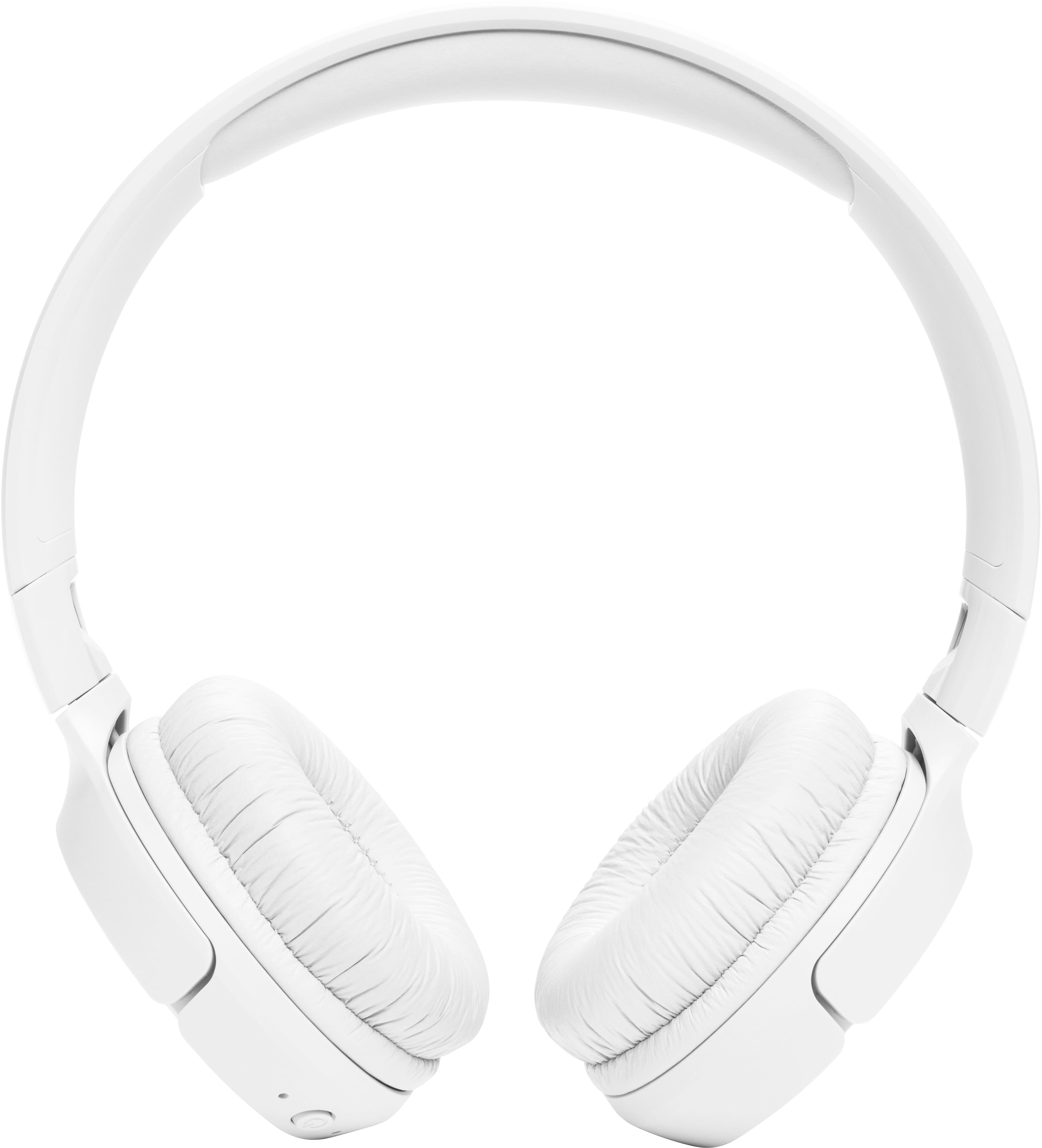 Angle. JBL - TUNE520BT wireless on-ear headphones - White.