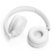 Alt View 15. JBL - TUNE520BT wireless on-ear headphones - White.