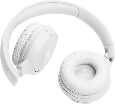 JBL TUNE520BT wireless on ear headphones 2024 White JBLT520BTWHTAM JBL TUNE520BT wireless on ear headphones 2024 White JBLT520BTWHTAM