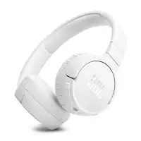 JBL - Tune 670NC Adaptive Noise Cancelling Wireless On-Ear Headphone -2024 - White - Front_Zoom