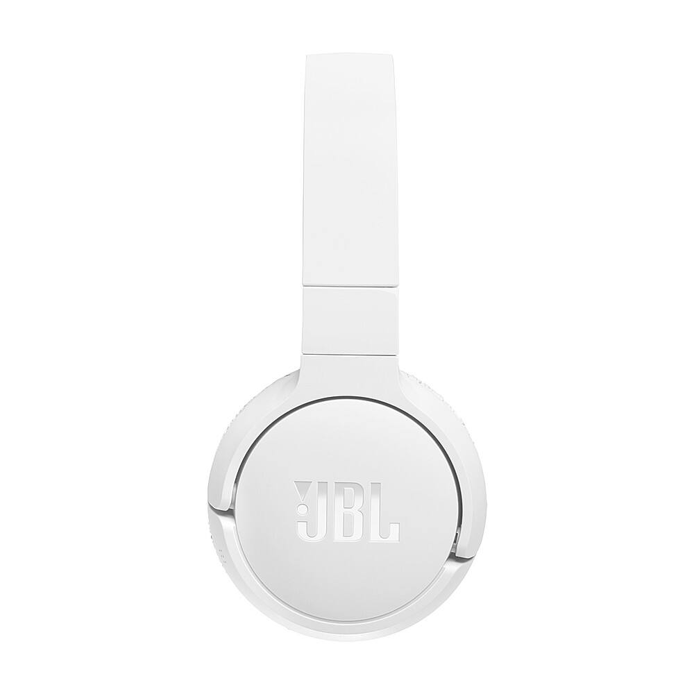 Alt View 11. JBL - Adaptive Noise Cancelling Wireless On-Ear Headphone - White.