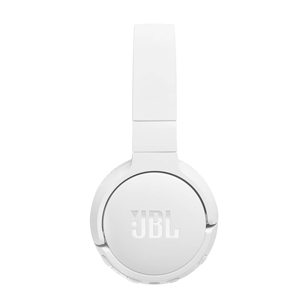 Alt View 12. JBL - Adaptive Noise Cancelling Wireless On-Ear Headphone - White.