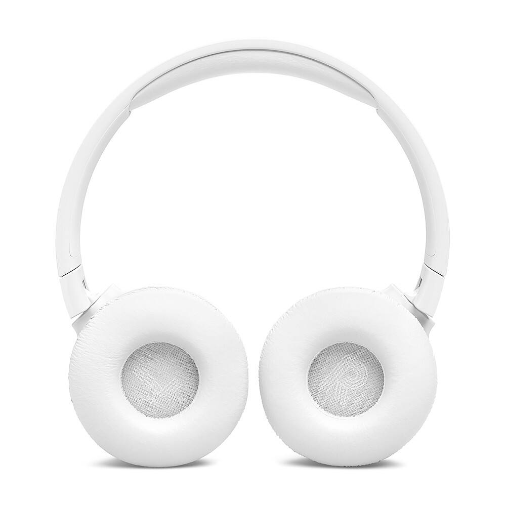 Alt View 17. JBL - Adaptive Noise Cancelling Wireless On-Ear Headphone - White.