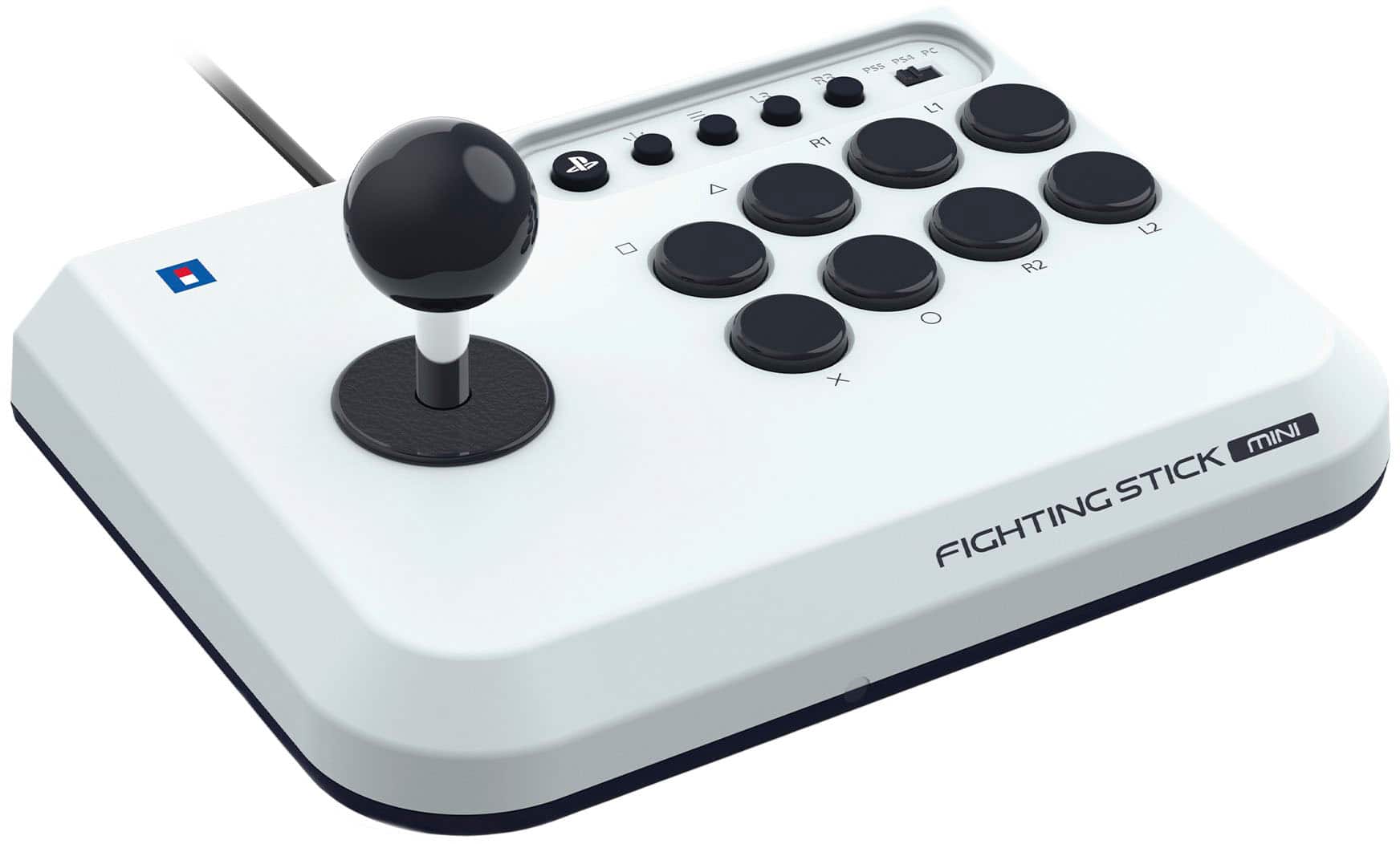 Angle. Hori - HORI Fighting Stick Mini for PlayStation 5 - White.